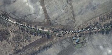 صور أقمار الصناعية توضح تقدم القوات الروسية داخل أوكرانيا (أرشيفية)