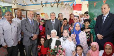 احتفال مدرسة الأمل للصم في المنيا