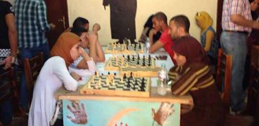 دوري الشطرنج في جامعة بنها