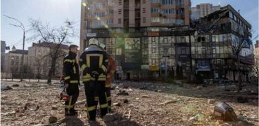 القصف على العاصمة الأوكرانية