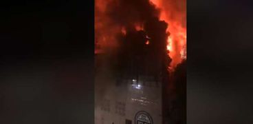 حريق كنيسة الأنبا بولا