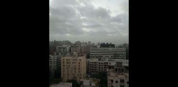 السحب في سماء القاهرة الكبرى