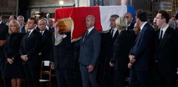 جنازة الرئيس الفرنسي السابق جاك شيراك