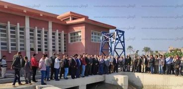 وزير الرى: محطة طابية العبد برشيد تساهم فى تحسين الصرف بـ21 الف فدان