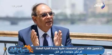 خالد حسين رئيس القطاع الطبي بالمجلس الأعلى للجامعات