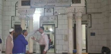 بعد هدم القبة ومئذنتي مسجد النصر منذ ٤ أعوام النائبة إيفلين متي