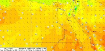 حالة الطقس اليوم الجمعة 31-3-2023