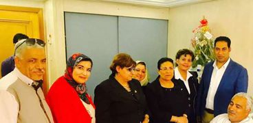 اعضاء القومي للمرأة يزوروا معهد ناصر