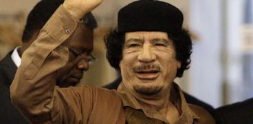 الرئيس الليبي الراحل-معمر القذافي-صورة أرشيفية