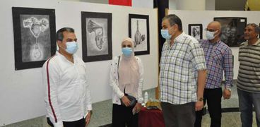 افتتاح معرض الفنون التشكيلية بكفر الشيخ