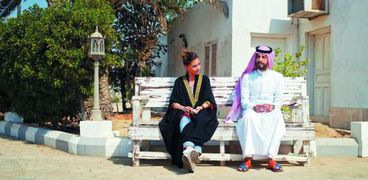 مشهد من الفيلم السعودي "بركة يقابل بركة"