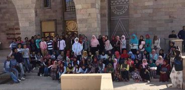 رحلة علمية لطلاب التربية النوعية لمتحف النيل