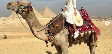 إيفانكا ترامب في مصر من أمام الأهرامات