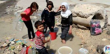 المياه غير آمنة في سوريا- صروة أرشيفية