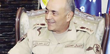 الفريق محمود حجازى رئيس اركان حرب القوات المسلحة