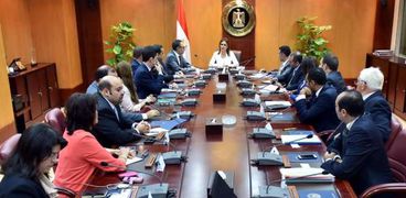 لقاء سابق مع الشركات البريطانية بمصر