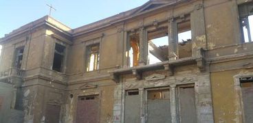 قصر «الخديوى توفيق» يتحول إلى «خرابة»