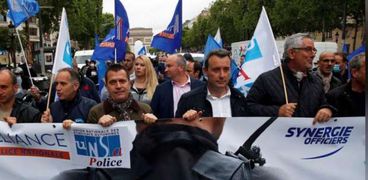 احتجاجات الشرطة الفرنسية