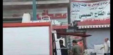 "الحماية المدنية" تسيطر على حريق بمطعم جاد بوسط الإسكندرية