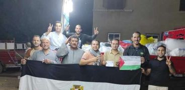 أهالي قرية سنهوت يدعمون غزة