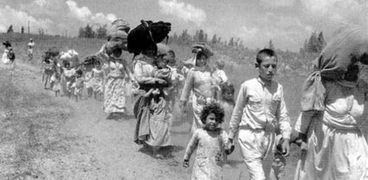 جانب من تهجير الفلسطينيين في نكبة 1948- أرشيفية
