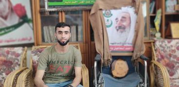 الشهيد الصحفي على أبو عجوة حفيد الشيخ أحمد ياسين