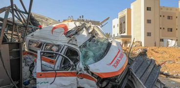 قصف محيط أحد المستشفيات في غزة