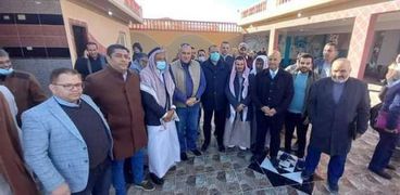 لجنة من محافظتي جنوب وشمال سيناء لاستلام قرية رأس النقب