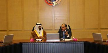 وزير التجارة المصري ووزير المالية البحريني