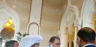 سعفان خلال لقائه وزير العمل العراقي على هامش اجتماع منظمة العمل العربية