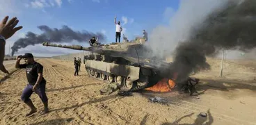 المقاومة الفلسطينية تعلن استهداف 7 آليات عسكرية