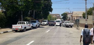 غلق شارع احمد عرابي بسبب موكب الوزير