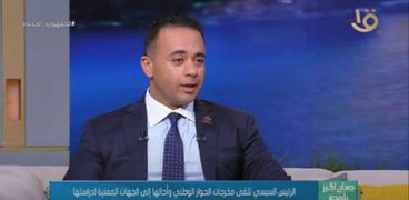 أحمد يحيي عضو تنسيقية شباب الأحزاب والسياسيين