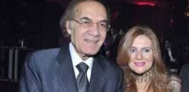 محمود ياسين برفقة ابنته