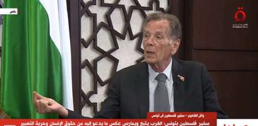 السفير الفلسطيني فى تونس هائل الفاهوم