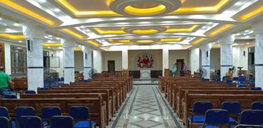 افتتاح كنيسة الأنبا موسى الأسود بمدينة الفيوم الجديدة