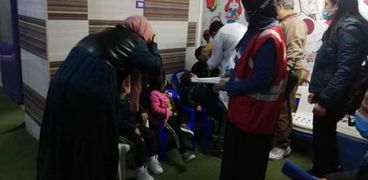 الهلال الأحمر المصري يشارك في الحملة القومية للتطعيم ضد شلل الأطفال