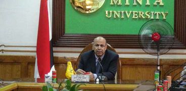 الدكتور مصطفي عبد النبي نائب رئيس جامعة المنيا