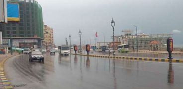 أمطار في الإسكندرية