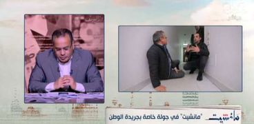 الإعلامي جابر القرموطي والمصور الصحفي محمود صبري