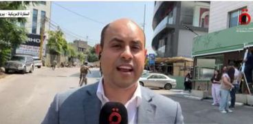 أحمد سنجاب مراسل «القاهرة الإخبارية»