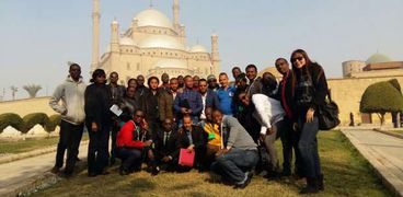 رحلة الإعلاميون الأفارقة للقلعة