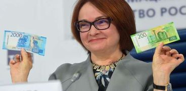 رئيسة البنك المركزي الروسي، إلفيرا نابيولينا