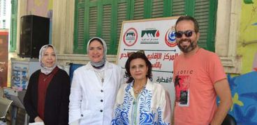 حملة للتبرع بالدم في الإسكندرية