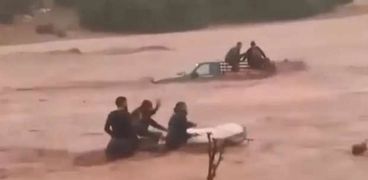 فيضانات إثر العاصفة دانيال في ليبيا
