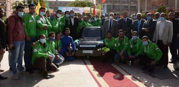 لأول مرة فريق  Assiut Motorsport يفوز بجائزة الأفضل فى مسابقة  "رالى السيارات الكهربائية"