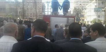 جنازة الضابط الشهيد ببورسعيد