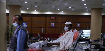 استقبال أول مجموعة من مصابي الثورة السودانية قبل أسابيع