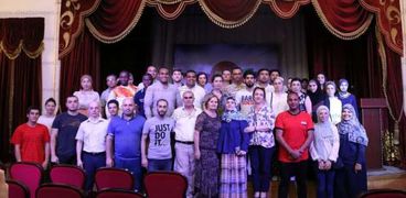 عودةوفدطلاب جامعة أسيوط من رحلةثقافيةتعليمية بجامعة داغستان الروسية