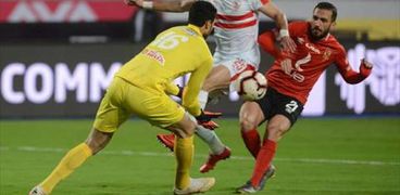 جانب من مباراة سابقة بين الأهلي والزمالك